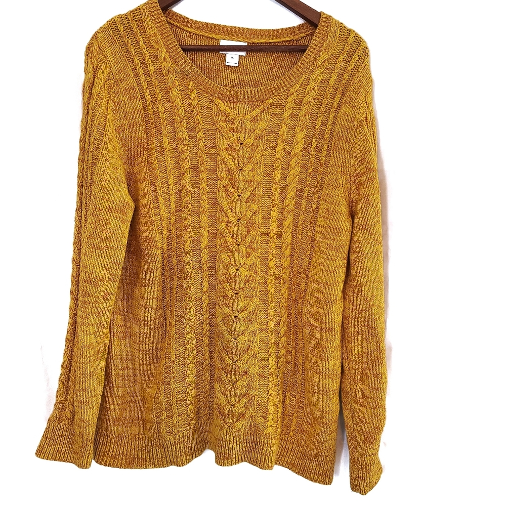 Old navy yellow mustard sweater size XXL-G